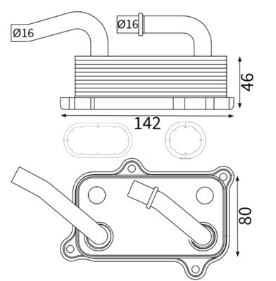 MAHLE ORIGINAL CLC 24 000S Číslo výrobce: 72574288.