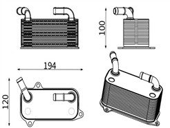 MAHLE ORIGINAL CLC 392 000S