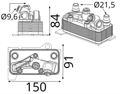 MAHLE ORIGINAL CLC 428 000S Číslo výrobce: 72575096. EAN: 4057635244435.