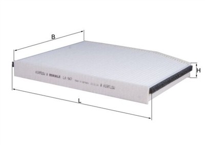 MAHLE ORIGINAL LA 947 Číslo výrobce: 72361692. EAN: 4009026935200.