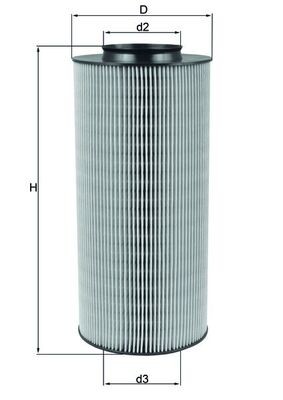 MAHLE ORIGINAL LX 918 Číslo výrobce: 78496960. EAN: 4009026109434.