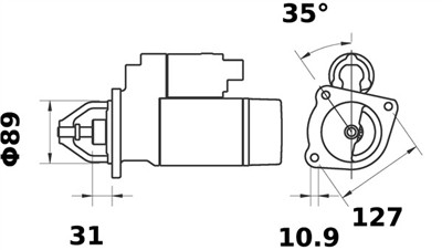 MAHLE ORIGINAL MS 424 Číslo výrobce: 11131882. EAN: 3838922068306.
