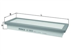 MAHLE ORIGINAL LX 2033