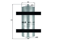 MAHLE ORIGINAL KL 478