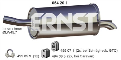 ERNST 054201 EAN: 4007463054201.