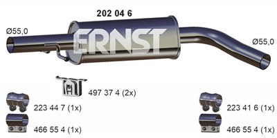 ERNST 202046 EAN: 4007463202046.