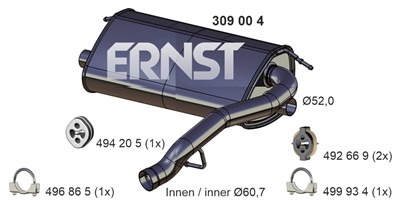 ERNST 309004 EAN: 4007463309004.