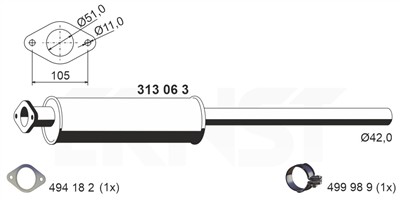 ERNST 313063 EAN: 4007463313063.