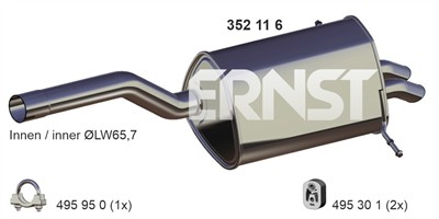 ERNST 352116 EAN: 4007463352116.