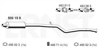 ERNST 500159 EAN: 4007463500159.
