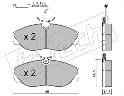 fri.tech. 157.0 Číslo výrobce: 21797. EAN: 8032747275559.