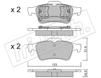 fri.tech. 346.0 Číslo výrobce: 23482. EAN: 8032747278925.