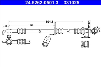 ATE 24.5262-0501.3 Číslo výrobce: 331025. EAN: 4006633335447.