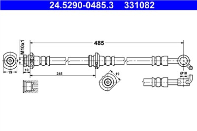 ATE 24.5290-0485.3 Číslo výrobce: 331082. EAN: 4006633343541.