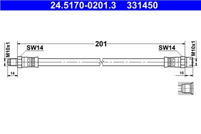 ATE 24.5170-0201.3 Číslo výrobce: 331450. EAN: 4006633422123.
