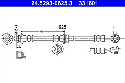 ATE 24.5293-0625.3 Číslo výrobce: 331601. EAN: 4006633476706.