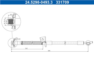 ATE 24.5298-0493.3 Číslo výrobce: 331709. EAN: 4006633498999.
