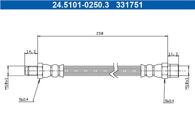 ATE 24.5101-0250.3 Číslo výrobce: 331751.