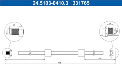 ATE 24.5103-0410.3 Číslo výrobce: 331765. EAN: 4006633500838.