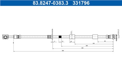 ATE 83.8247-0383.3 Číslo výrobce: 331796.