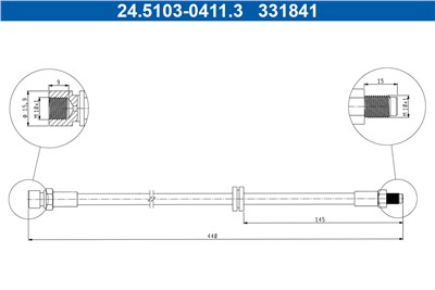 ATE 24.5103-0411.3 Číslo výrobce: 331841.