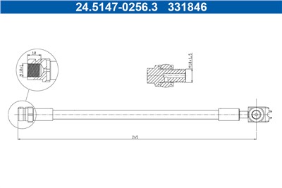 ATE 24.5147-0256.3 Číslo výrobce: 331846.