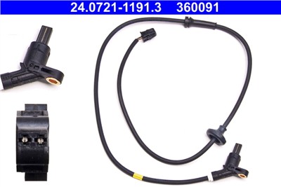 ATE 24.0721-1191.3 Číslo výrobce: 360091. EAN: 4006633208772.