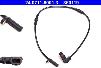 ATE 24.0711-6001.3 Číslo výrobce: 360119. EAN: 4006633208475.