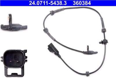 ATE 24.0711-5438.3 Číslo výrobce: 360384. EAN: 4006633402194.