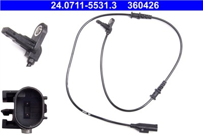 ATE 24.0711-5531.3 Číslo výrobce: 360426. EAN: 4006633423410.