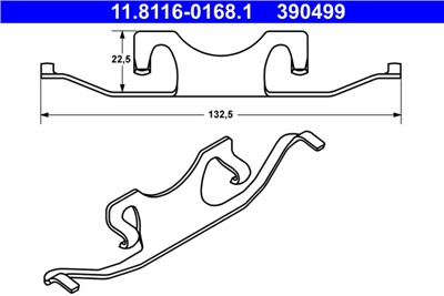ATE 11.8116-0168.1 Číslo výrobce: 390499. EAN: 4006633328517.