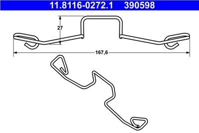 ATE 11.8116-0272.1 Číslo výrobce: 390598. EAN: 4006633386852.
