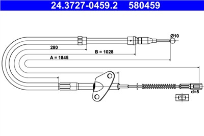 ATE 24.3727-0459.2 Číslo výrobce: 580459. EAN: 4006633333498.