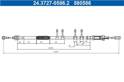 ATE 24.3727-0586.2 Číslo výrobce: 580586. EAN: 4006633489737.