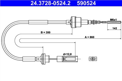 ATE 24.3728-0524.2 Číslo výrobce: 590524. EAN: 4006633031646.