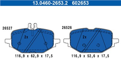 ATE 13.0460-2653.2 Číslo výrobce: 602653. EAN: 4006633496094.