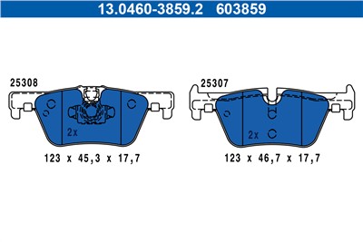 ATE 13.0460-3859.2 Číslo výrobce: 603859. EAN: 4006633376495.