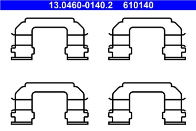 ATE 13.0460-0140.2 Číslo výrobce: 610140. EAN: 4006633384148.