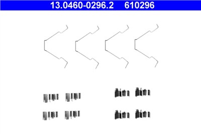 ATE 13.0460-0296.2 Číslo výrobce: 610296. EAN: 4006633303583.
