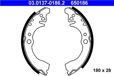 ATE 03.0137-0186.2 Číslo výrobce: 650186. EAN: 4006633132657.