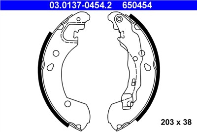 ATE 03.0137-0454.2 Číslo výrobce: 650454. EAN: 4006633185790.