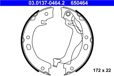 ATE 03.0137-0464.2 Číslo výrobce: 650464. EAN: 4006633218177.