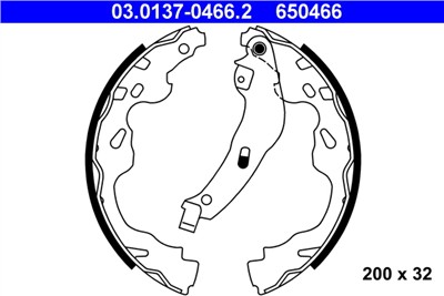 ATE 03.0137-0466.2 Číslo výrobce: 650466. EAN: 4006633287876.