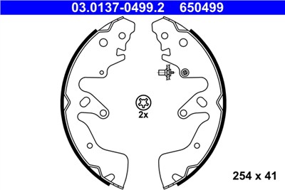 ATE 03.0137-0499.2 Číslo výrobce: 650499. EAN: 4006633375610.