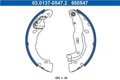 ATE 03.0137-0547.2 Číslo výrobce: 650547. EAN: 4006633509732.