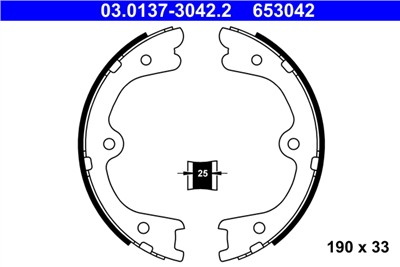 ATE 03.0137-3042.2 Číslo výrobce: 653042. EAN: 4006633409421.