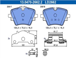 ATE 13.0470-2662.2 ATE Ceramic