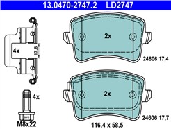 ATE 13.0470-2747.2 ATE Ceramic