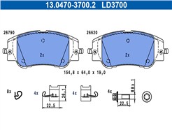 ATE 13.0470-3700.2 ATE Ceramic