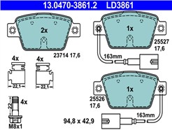 ATE 13.0470-3861.2 ATE Ceramic